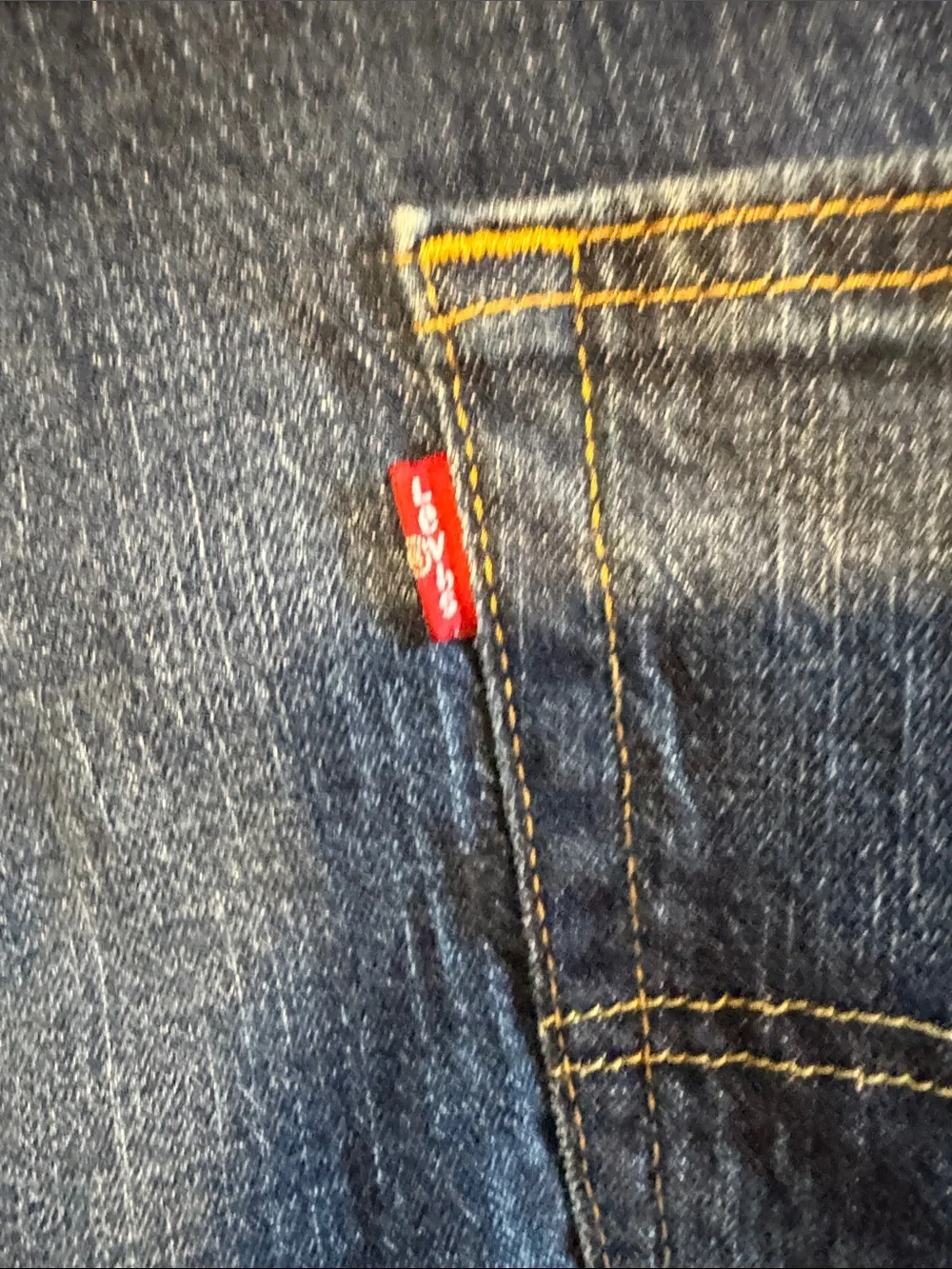 Levi's Men's Relaxed Jeans — Deep Indigo Blue